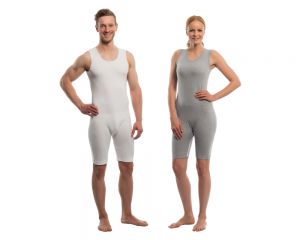 Pflegebody ohne Arm, mit Beinreißverschluss 4698