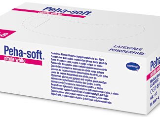 Peha-soft Untersuchungshandschuhe nitrile white puderfrei