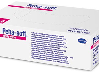 Peha-soft Untersuchungshandschuhe nitrile white puderfrei