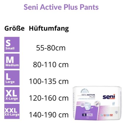 Active Plus Pants grössen