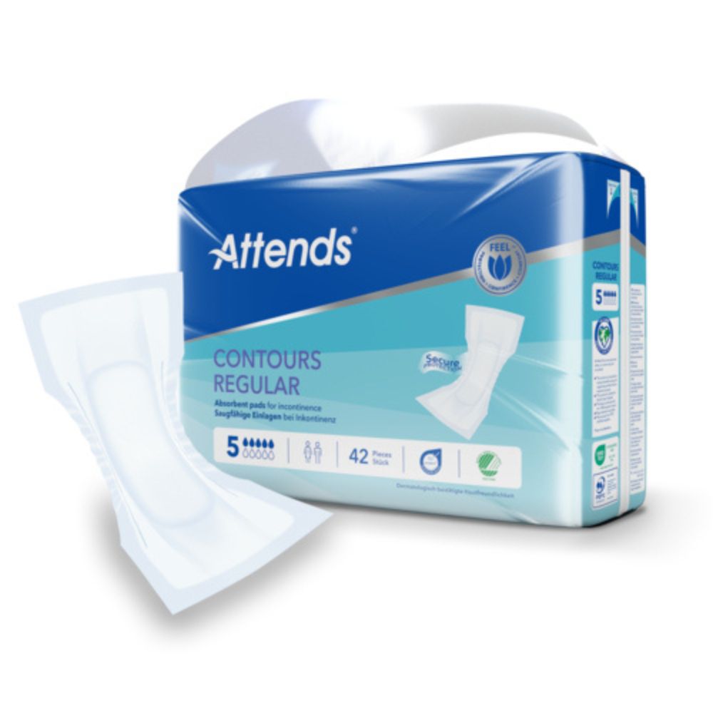 Attends Contours regular 5 pkg Attends Contours regular 5 pkg