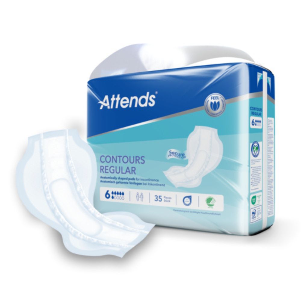 Attends Contours regular 6 pkg Attends Contours regular 6 pkg