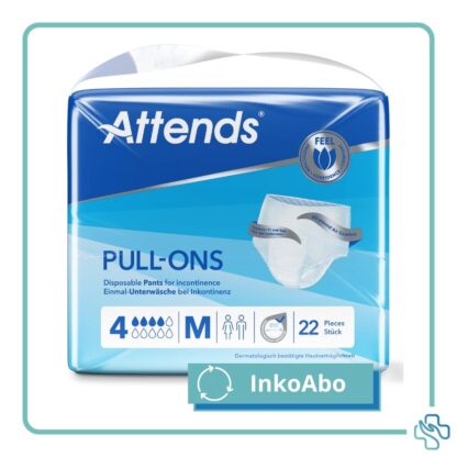 Attends Pull-Ons 4 Einmalhosen, im InkoAbo