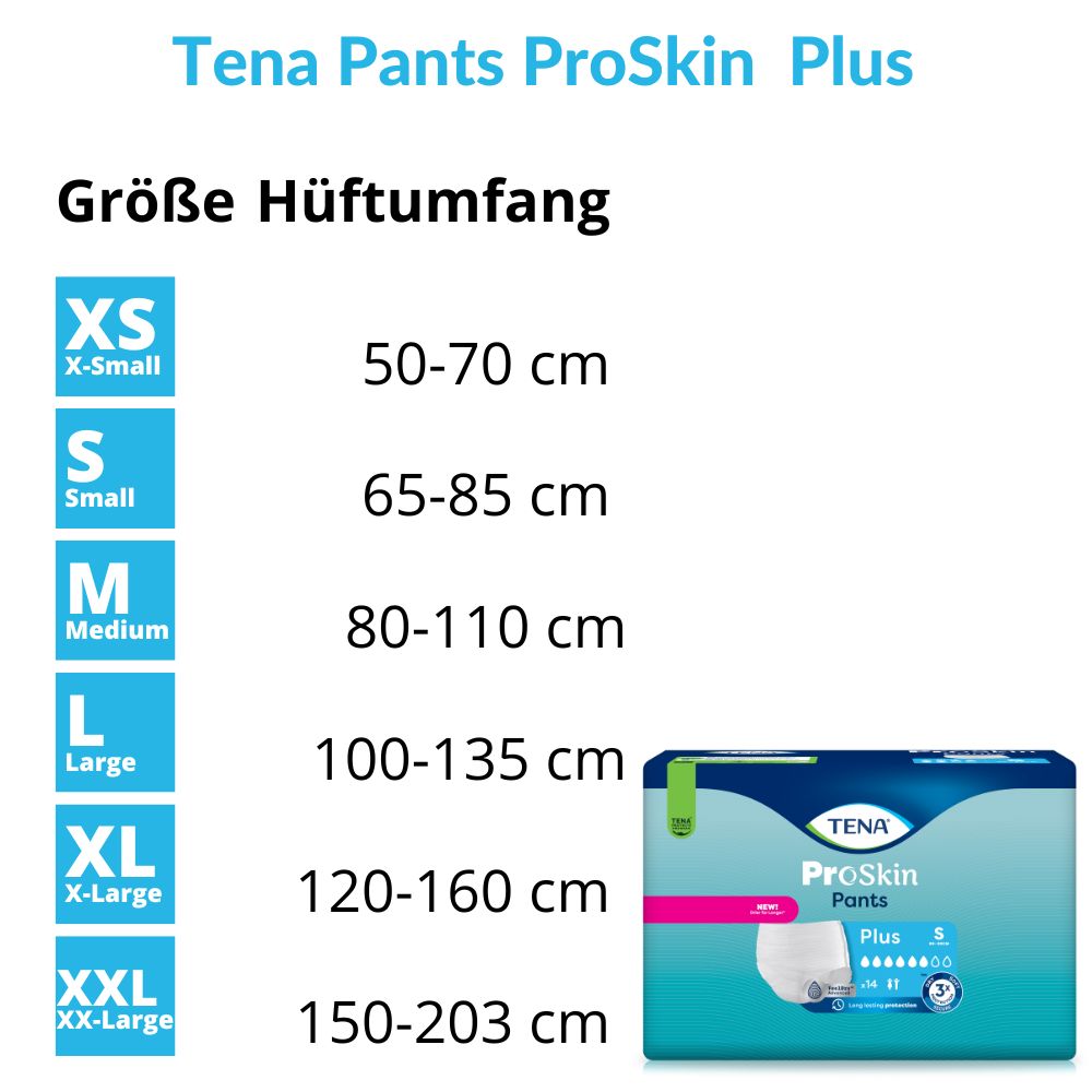 Tena Pants Prskin plusGröße Tena Pants Prskin plusGröße
