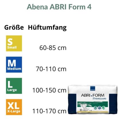 Abena-Abri-form-4 grössen
