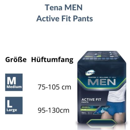 Tena Men Active Fit Pants Größe