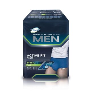 Tena Men Active Fit Pants Pkg Medium