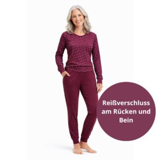 Normann Care Pflegeoverall beere