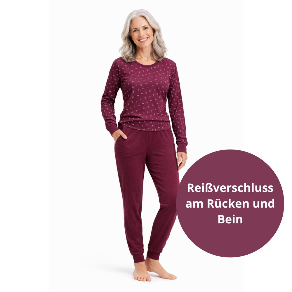 Normann Care Pflegeoverall beere