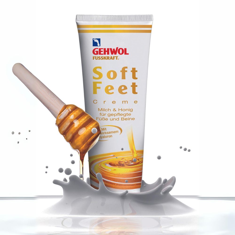 Gehwol Fusskraft Softfeet Creme Milch und Honig