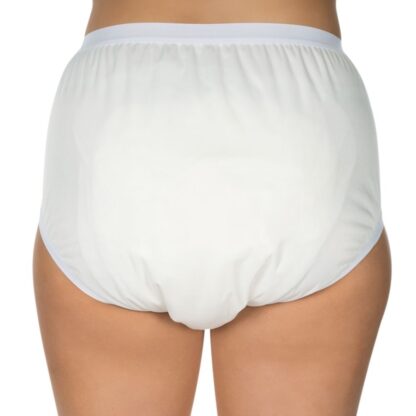 1204 Suprima PU-Slip unisex weiß hinten