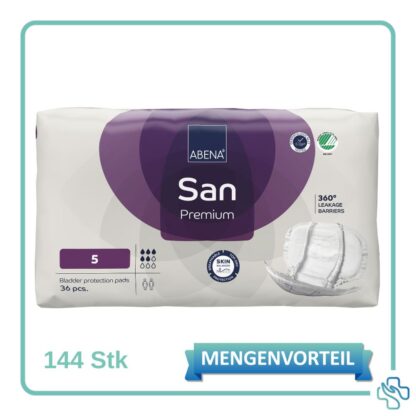 Abena San Premium 5 Inkontinenzvorlage Mengenvorteil