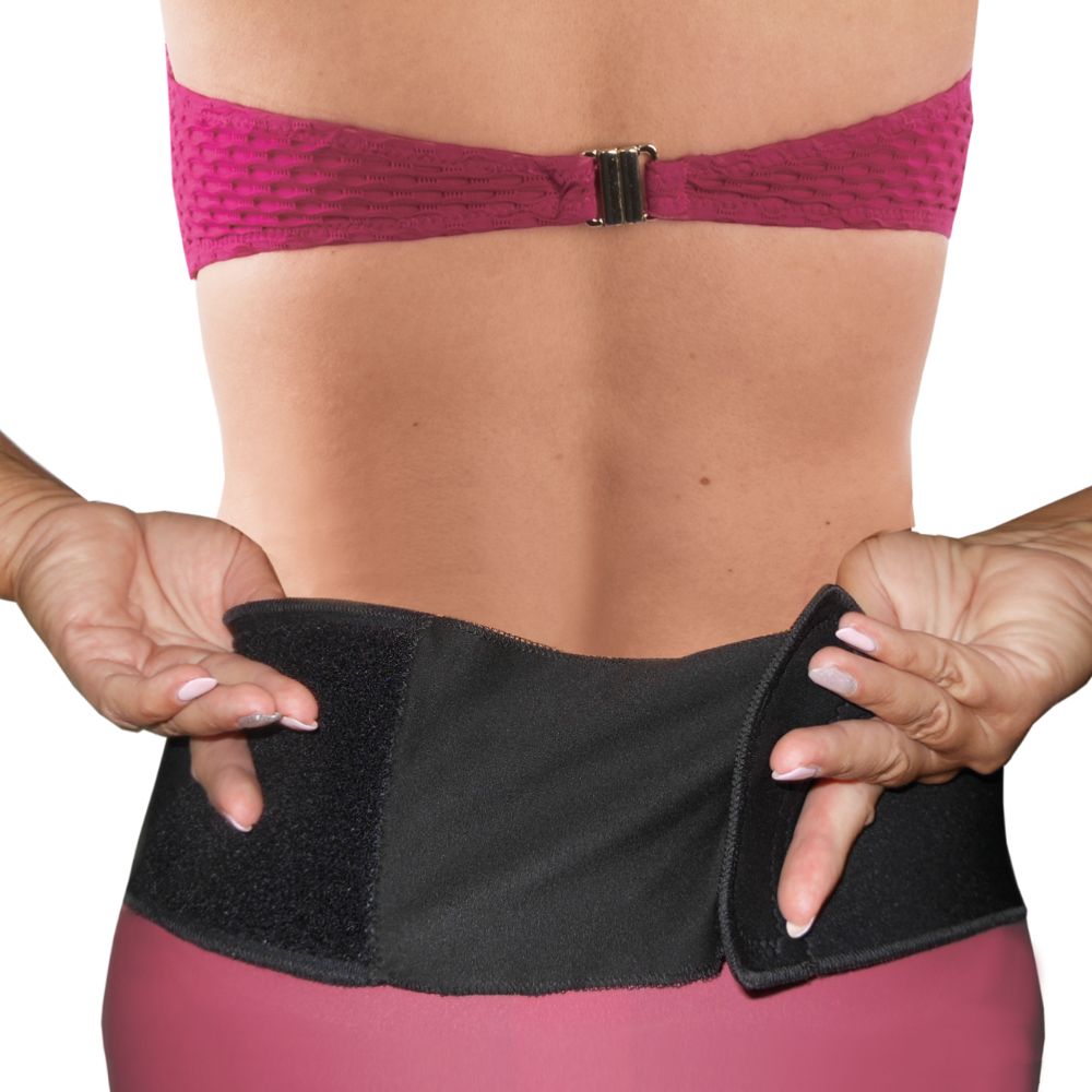 Stomabandage Neopren Verschluß