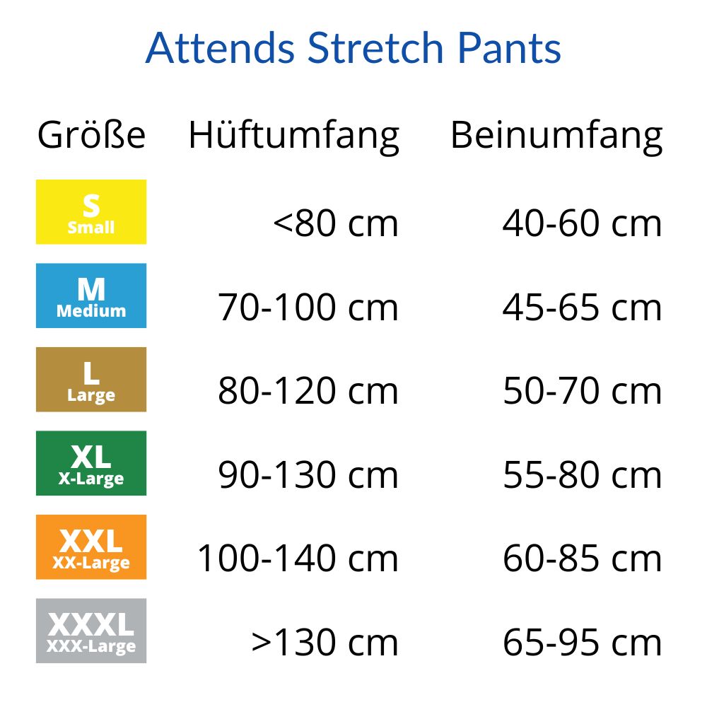 Attends Stretch Pants Größen