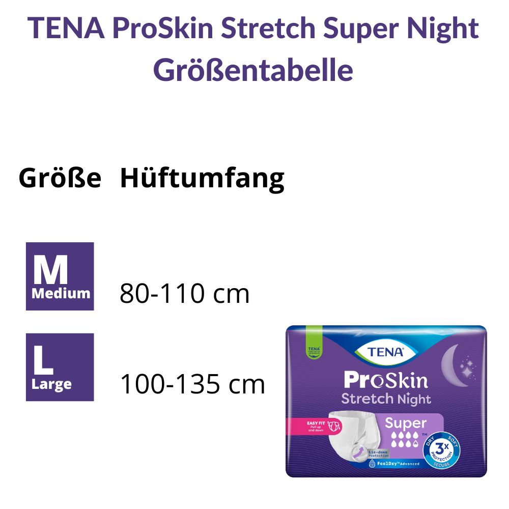 Tena ProSkin Stretch Night super Tena ProSkin Stretch Night super